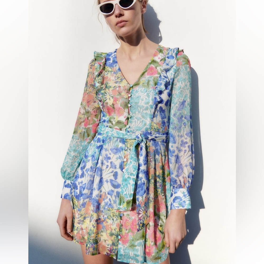 Zara Floral Dress